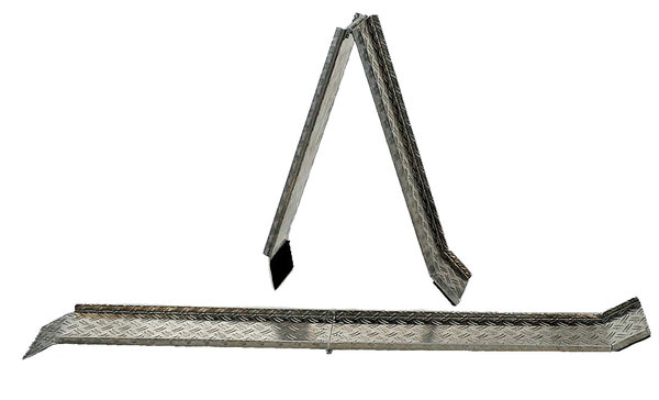 Alu-Klapprampen (Paar) | 125 cm lang
